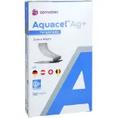 B2B Medical GmbH Aquacel Ag+ 2x45 cm Tamponaden 5 St
