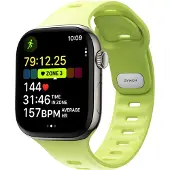 Nomad Tempo Silikonarmband für Apple Watch | 44/45/46/49 mm - Lime