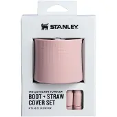 Stanley Zubehör The Quencher Boot + Straw Topper 1,18L Pink Dusk