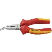 Promat Flachrundzange Lnge 160 mm 40 gewinkelt VDE Mehrkomponenten-Hllen