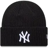 New Era MLB Wide Cuff New York Yankees Beanie Schwarz