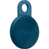 Chipolo LOOP – Rechargeable tracking tag compatible with Apple Find My on iPhone or Find Hub (Navy)