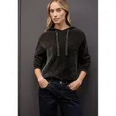 Street One Kapuzenpullover aus softer Federgarn-Qualität