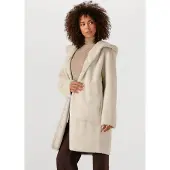 Beaumont Damen Jacken Maya Coat - Ecru - Größe 40