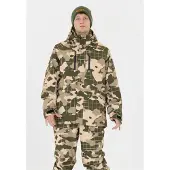 Slope Kenai M AOP Ski Jacket W-PRO 15000 GRAPE LEAF GRAPE LEAF L