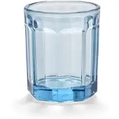 Serax Wasserglas M Fish & Fish Blue 220 ml
