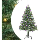 vidaXL Weihnachtsbaum Grün 180 cm PVC