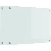 vidaXL Küchenrückwand 2 stk. Weiß 70 x 50 cm Gehärtetes Glas