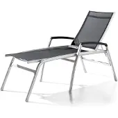 Sieger Bodega Komfort-Stapelrollliege Aluminium