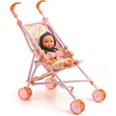 Djeco Puppenzubehör - Buggy - - One Size - Puppenwagen