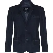 Infinity Leather Blazer, Wildlederjacke, weicher italienischer Ledermantel