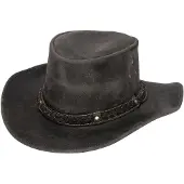Infinity Leather Cowboyhut Aussie aus echtem Leder