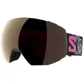 Salomon Skibrille Radium Prime Sigma Unisex Black / Gun Metal / Silver Pink (+ Extra Lens)