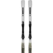 Salomon Damen All-Mountain Ski E S/MAX N°10 Silv+M10 GW L