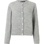 ONLY Strickjacke "ONLSIMONI L/S O-NECK CARDIGAN KNT NOOS" Materialmix, relaxed fit