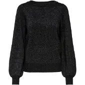 JDY Jdyrue Glitter L/S Boat Pullove Knt Noos