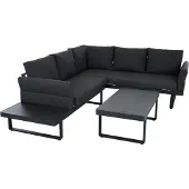 Siena Garden Weston Gartenlounge-Set 3tlg.