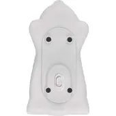 Emos Aufladbares Nachtlicht Eisbär, Akku-Kinderlampe mit schlafendem Bär, 3 Lichtmodi, Warmweiß/Mehrfarbig, 30 Min Timer, inkl. USB-Kabel, weiß, P3325