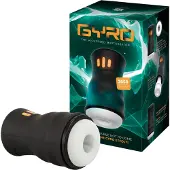 You2Toys Gyro - drehender, vibrierender Masturbator (schwarz)