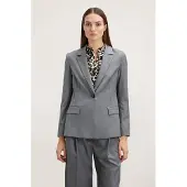 Motivi Single-breasted Polyviscose Jacket Grey Größe: 48 | Blazer Outlet | Damen | Grau