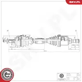 ESEN SKV Antriebswelle 40SKV209