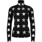Goldbergh Skipullover Lunaria Damen Schwarz/Silber-XS