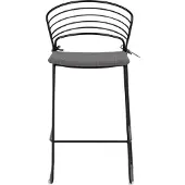 Ebuy24 Venture Design, Barhocker, Milano, Schwarz