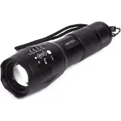 KH Security Stablampe LED Deluxa Military Torch schwarz