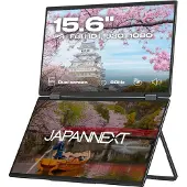 Japannext JN-DMD-IPS156F, 39,6 cm (15.6"), 1920 x 1080 Pixel, Full HD, LCD, 20 ms, Schwarz