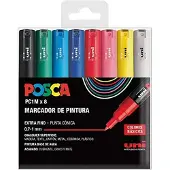 Posca Marker-Set PC-1M 8 Stücke Bunt