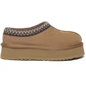 EVER AU Damen Leder Hausschuhe - Wonga