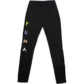 Puma Womens Fierce Cat Leggings Grafiklogo enge schwarze 579064 01