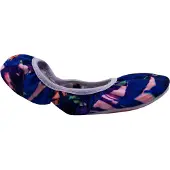 Reebok True Studio Slipper Blue Textile Slip auf Ballerina Schuhen M45521