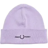 Fred perry Grafik-Logo-Lila-Lila-Mütze