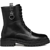 Geox Schnürschuhe D Iridea D46HRB 00043 C9999 Schwarz