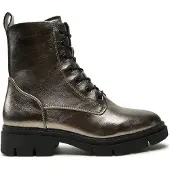 Tamaris Schnürschuhe 1-25279-43 Silberfarben 39