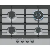 Siemens EC6A5HI90 Kochfeld Schwarz Edelstahl Integriert 60 cm Gaskochfeld 4 Zone(n)