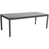 Royal Garden Alutapo Dining Tisch Aluminium/HPL 220x95 cm