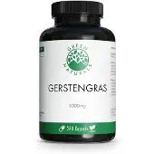 Heilpflanzenwohl GmbH GREEN NATURALS Gerstengras 3000 mg Kapseln vegan 240 St