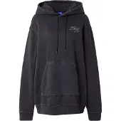 Hugo Blue Oversized Hoodie mit Strass-Logos Grösse XS