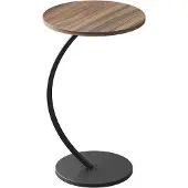 Vicco Beistelltisch Alvio Braun 40 x 60 cm, Model 55382