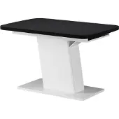 Vicco Esstisch Fenaro Schwarz/Weiß 120 x 80 cm ausziehbar, Model 56600