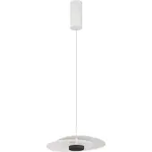Nova Luce LED Pendelleuchte Olea dimmbar 16W warmweiss 3000K Weiß Aluminium Ø35cm 9580694