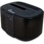 Inter-Tech 88884070, HDD, SSD, SATA, Serial ATA II, Serial ATA III, 2.5,3.5", 16 TB, USB 3.2 Gen 1 (3.1 Gen 1) Type-B, Schwarz