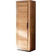 MCA Direkt Import Garderobenprogramm Greno - Garderobenschrank Wildeiche - eine Tür, Höhe ca. 201 cm