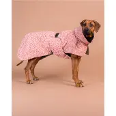 PAIKKA Hunde Winter-Jacke reflektierend "Visibility" Wool red mix