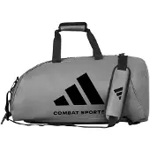 Adidas 2in1 Tasche PolyurethanCombat Sports M, grau/schwarz