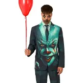 Opposuits IT Pennywise Anzug Horror Halloween Kostüm Herren