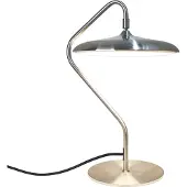 Design For The People by Nordlux LED Tischlampe Artist, alu / grau / zink, für Wohn- / Esszimmer, Edelstahl, Skandinavisch, LED Tischlampe
