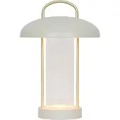 Nordlux Tischlampe Mirano Sand Braun Wiederaufladbar